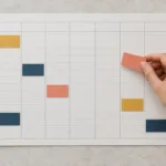 Bloques de tiempo flexibles para una agenda que cambia